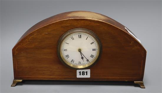 An Edwardian mantel timepiece